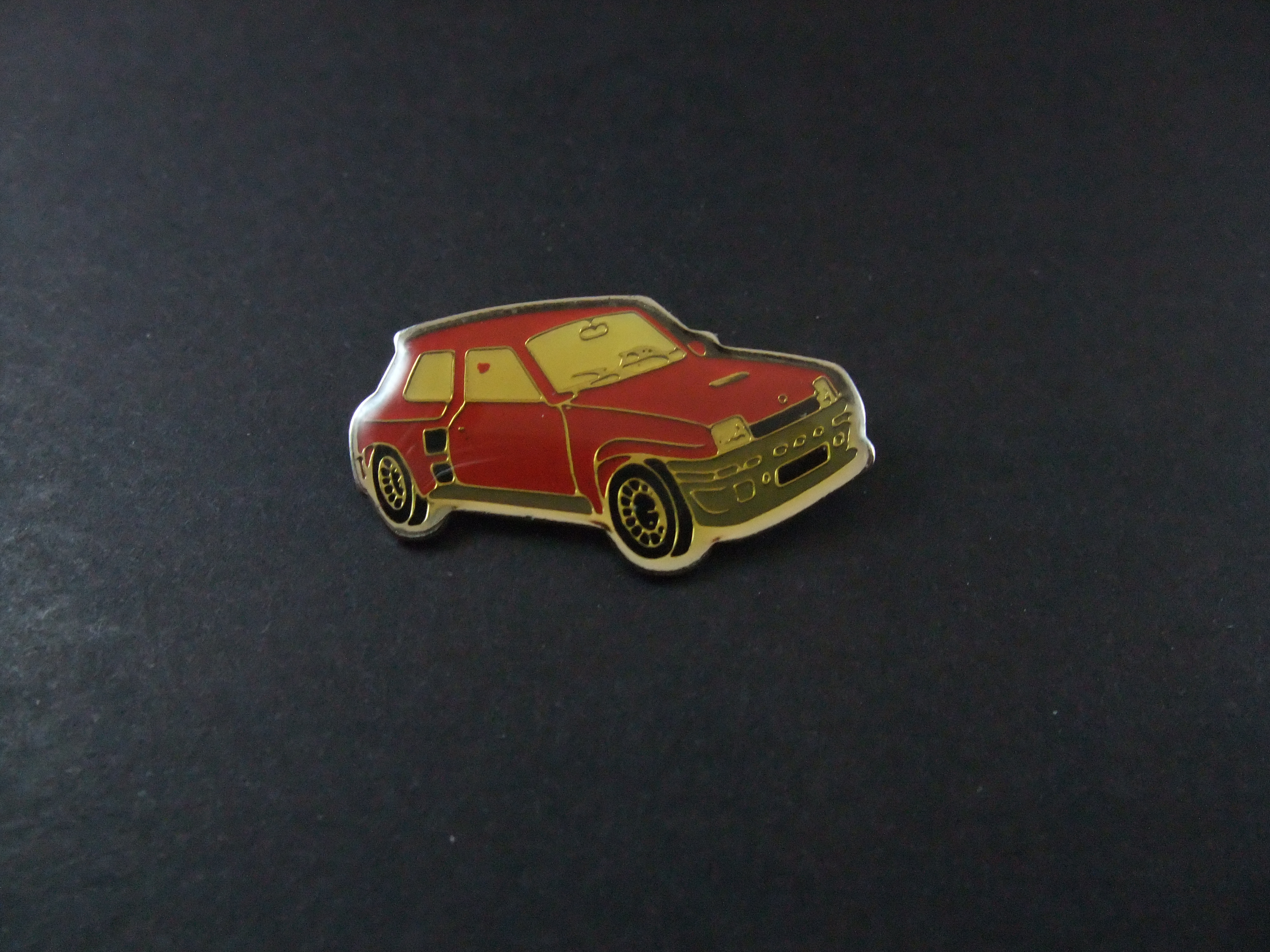 Renault R5 turbo 1985, rood